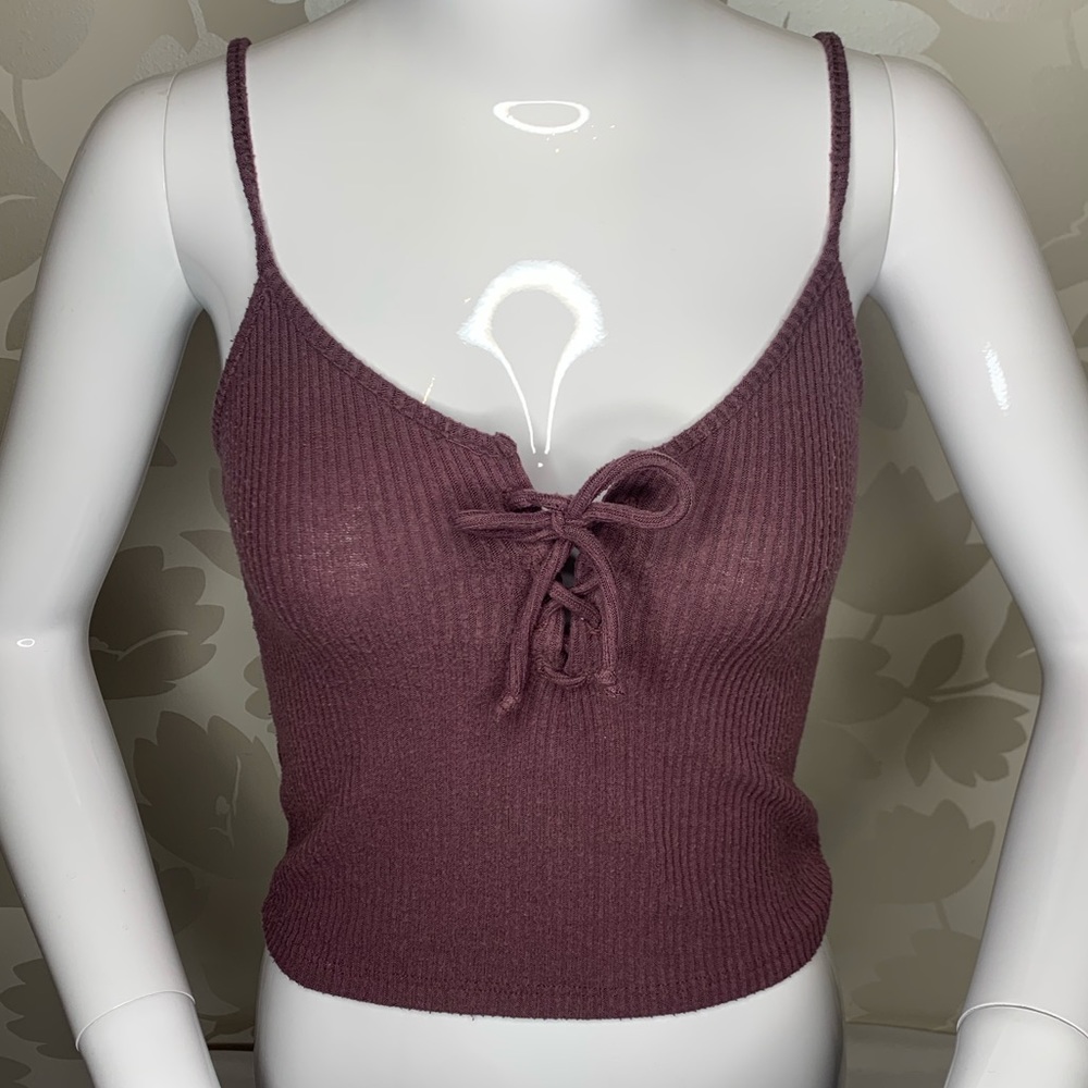 Full Tilt | Lace Up Tank Top
